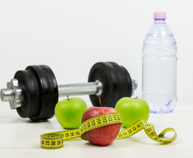 een personal trainer die helpt bij een gezonde levensstijl