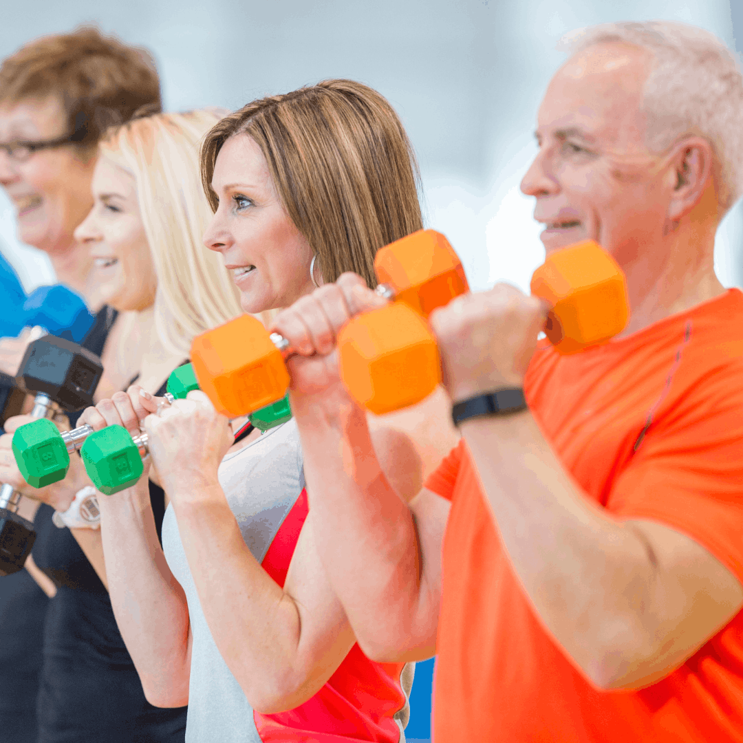 fysiotherapie van een begeleidingsteam om bewegen samen op te pakken